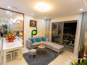 65m2 - 2 PN - 2 WC - Căn hộ ở - Masteri Millennium - Quận 4